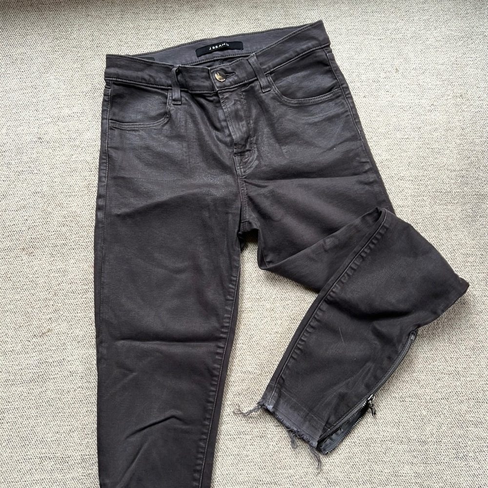 J Brand jeans with ankle zippers